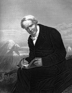 Aleksandras Humboltas maždaug tuo metu, kai Juozapui Varševičiui parašė rekomendacinį laišką (Dailininkas Julius Schrader, aliejiniai dažai, drobė, 1859 m.)