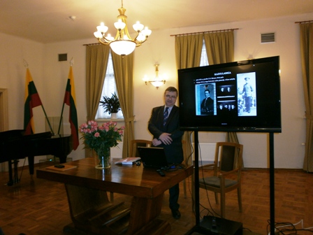 Apie generolo Kazimiero Ladigos veiklą pasakoja anūkas Linas