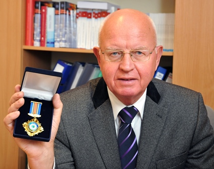Profesorius Romualdas Ginevičius apdovanotas garbės ordinu už tarptautinių mokslinių ryšių skatinimą ir stiprinimą Profesorius Romualdas Ginevičius apdovanotas garbės ordinu už tarptautinių mokslinių ryšių skatinimą ir stiprinimą