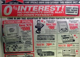 Įrašo "1991 metų elektronikos prietaisų reklama" reprezentacinis paveikslėlis