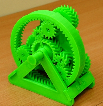 3D spausdintuvu pagamintas maketas