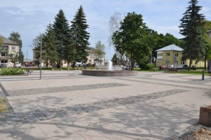 Alytaus senamiesčio skveras Alytaus senamiesčio skveras