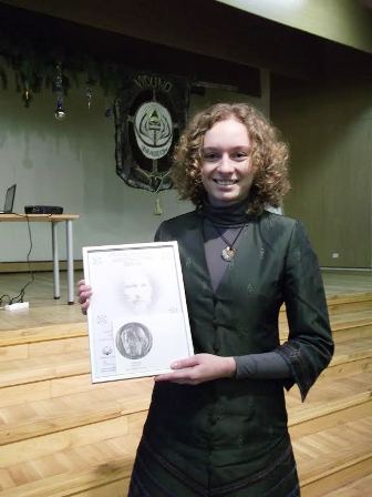 Vydūno draugijos ir Vydūno fondo (JAV) premijos laureatė Austėja Budrevičiūtė