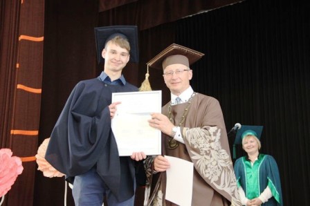 50-tūkstantojo diplomo įteikimas Aleksandro Stulginskio  universitete