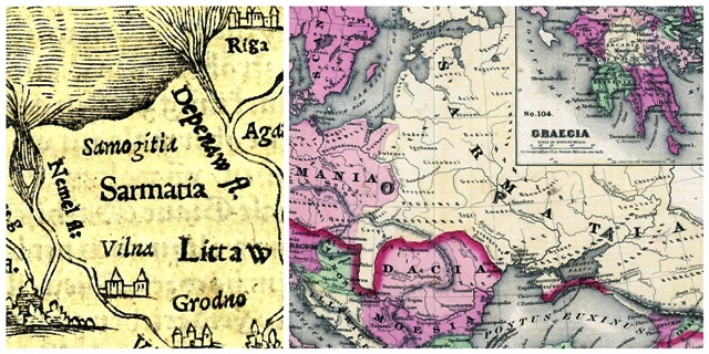 Antikinės Europos žemėlapiai Antikinės Europos žemėlapiai