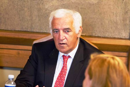 CERN direktorius akseleratoriui bei technologijoms Frédérickas Bordry. V. Jadzgevičiaus nuotr.