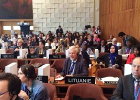 Įrašo "Lietuva UNESCO generalinėje konferencijoje" reprezentacinis paveikslėlis