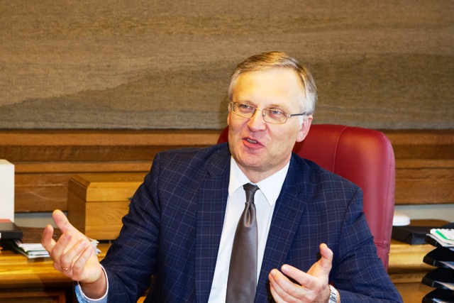 Vilniaus universiteto rektorius prof. Artūras Žukauskas