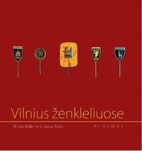 Albumo „Vilnius ženkleliuose“ viršelis