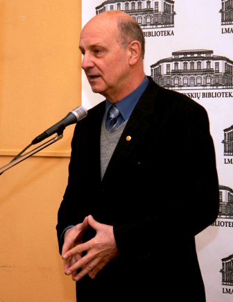 LMA viceprezidentas prof. Domas Kaunas LMA viceprezidentas prof. Domas Kaunas