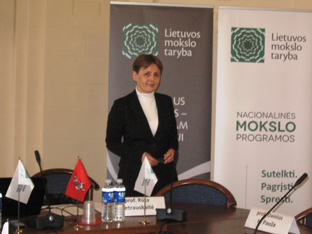 Simpoziumo vadovė prof. Rūta Petrauskaitė Simpoziumo vadovė prof. Rūta Petrauskaitė