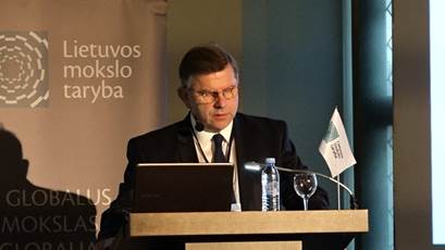 Lietuvos mokslo tarybos pirmininkas prof. Dainius H. Pauža