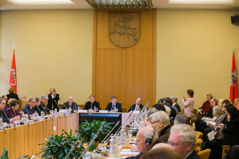 Seime įvykusios konferencijos „Kaip mums išlikti?“ dalyviai Olgos Posaškovos nuot.