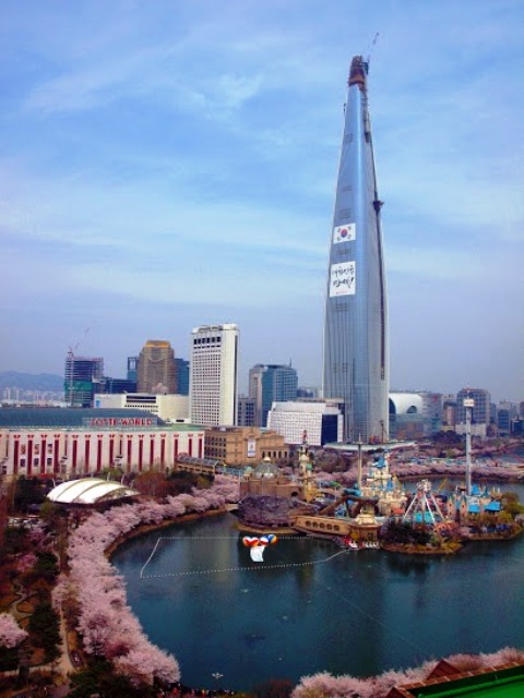 556 metrų aukščio dangoraižis Seule