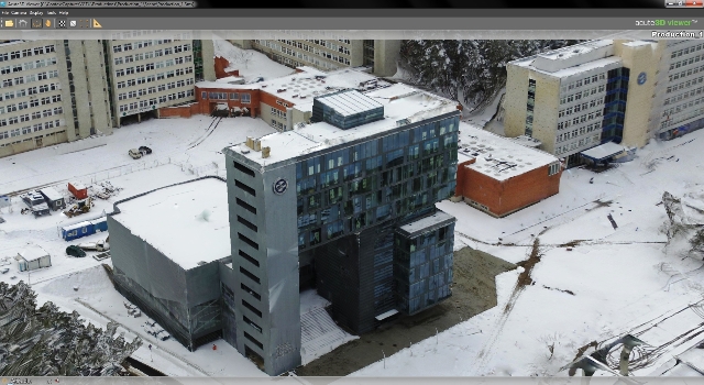 VGTU Saulėtekio miestelio skaitmeninio modelio prototipas. KTU fotoarchyvo nuotr. VGTU Saulėtekio miestelio skaitmeninio modelio prototipas. KTU fotoarchyvo nuotr.