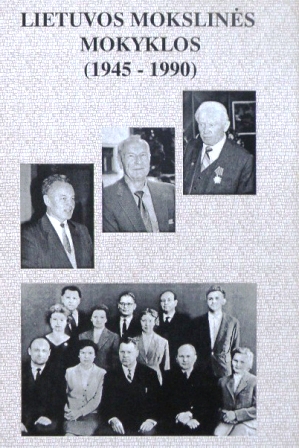 Knygos „Lietuvos mokslinės mokyklos 1945– 1990“ viršelyje yra ir akademiko Kazimiero Ragulskio nuotrauka