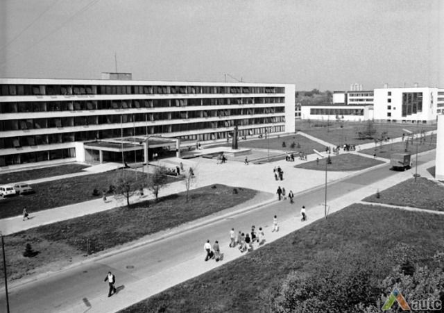KPI miestelis (1977) M. Baranausko nuotr., LCVA KPI miestelis (1977) M. Baranausko nuotr., LCVA