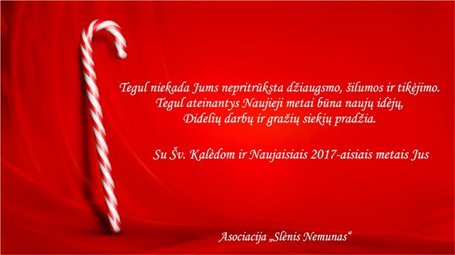 Sveikinimas Slenis Nemunas