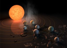 Įrašo "Atrasta unikali planetų sistema" reprezentacinis paveikslėlis