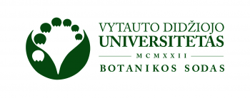 VDU botanikos sodas logo