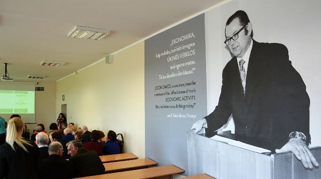 18 Mečislovo Treinio auditorija VDU Žemės ūkio akademijoje. Mano ūkis nuotr 18 Mečislovo Treinio auditorija VDU Žemės ūkio akademijoje. Mano ūkis nuotr