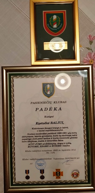 25 Kunigo K. Ralio pasieniečių padėkos ženklai 25 Kunigo K. Ralio pasieniečių padėkos ženklai