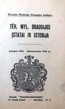 25 Tėvynės mylėtojų draugijos įstatai ir istorija 25 Tėvynės mylėtojų draugijos įstatai ir istorija