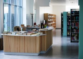 Įrašo "Skuode atidaroma moderni ir šiuolaikiška nauja biblioteka" reprezentacinis paveikslėlis