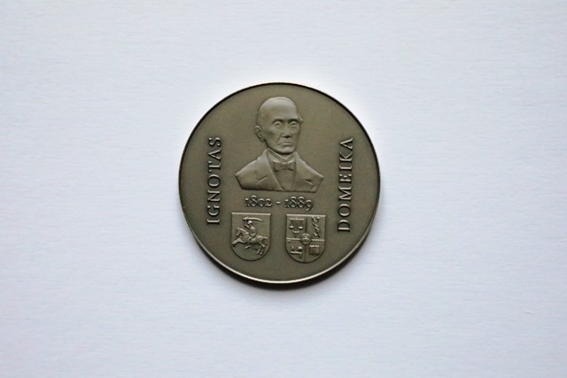 77 Igno Domeikos medalio priekinė pusė