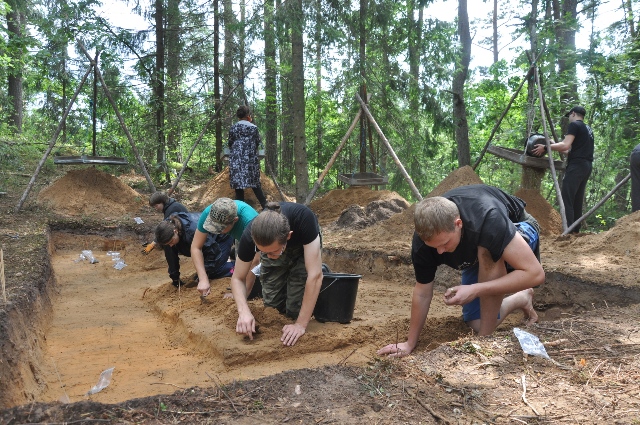 Studentai darbuojais aut GVelius