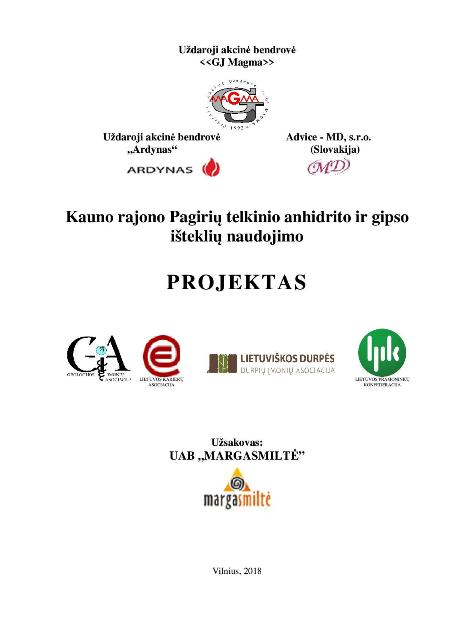 84 Grigelis anhidrito projekto titulinis 2018 07 05 84 Grigelis anhidrito projekto titulinis 2018 07 05