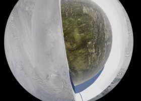 Įrašo "Po lediniu Saturno palydovo paviršiumi – vandenynas" reprezentacinis paveikslėlis Įrašo "Po lediniu Saturno palydovo paviršiumi – vandenynas" reprezentacinis paveikslėlis