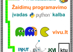 Įrašo "Žaidimų programavimo kursas 7-11 kl. moksleiviams" reprezentacinis paveikslėlis