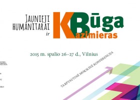 Įrašo "Konferencija „Jaunieji humanitarai ir Kazimieras Būga“" reprezentacinis paveikslėlis Įrašo "Konferencija „Jaunieji humanitarai ir Kazimieras Būga“" reprezentacinis paveikslėlis