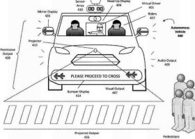 Įrašo "„Uber“ pateikė patentą, aprašantį automobilių signalizacijos sistemas, pranešančias apie jų ketinimus" reprezentacinis paveikslėlis