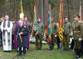 Įrašo "Lietuvos partizano Antano Kraujelio–Siaubūno laidotuvės Vilniuje" reprezentacinis paveikslėlis