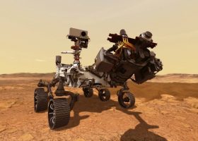 Įrašo "„Mokslo sriuba“: kokius tyrimus Marse atliks naujasis NASA marsaeigis „Perseverance“?" reprezentacinis paveikslėlis Įrašo "„Mokslo sriuba“: kokius tyrimus Marse atliks naujasis NASA marsaeigis „Perseverance“?" reprezentacinis paveikslėlis