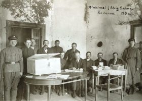 Įrašo "Seimo rinkimai prieš 100 metų" reprezentacinis paveikslėlis