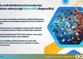 Įrašo "Lietuvos mokslininkai kuria inovatyvias nanodaleles ankstyvai odos vėžio diagnostikai" reprezentacinis paveikslėlis Įrašo "Lietuvos mokslininkai kuria inovatyvias nanodaleles ankstyvai odos vėžio diagnostikai" reprezentacinis paveikslėlis