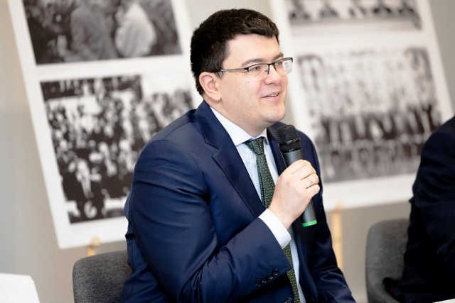 92 Romualdo Ozolo rinktinių raštų sutiktuvės. Vytautas Sinica 1