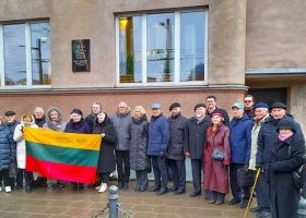 Įrašo "Atminimo lentos Birutei Verkelytei-Fedaravičienei atidengimas Kaune" reprezentacinis paveikslėlis Įrašo "Atminimo lentos Birutei Verkelytei-Fedaravičienei atidengimas Kaune" reprezentacinis paveikslėlis