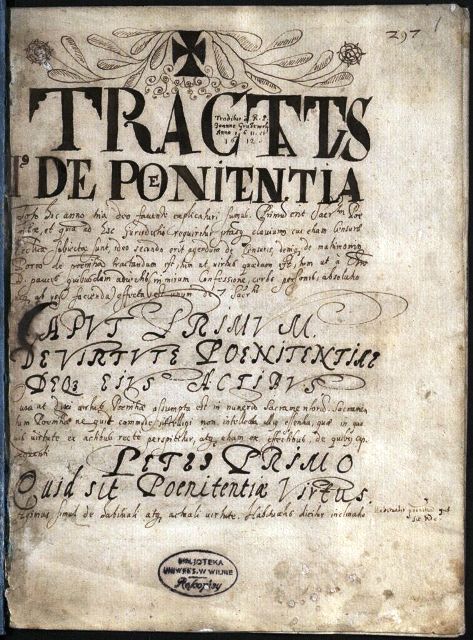 original JonoGruevskiopaskaitosrankraiofragmentascVilniausuniversitetobiblioteka