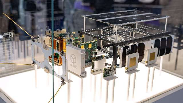 6U „CubeSat“ palydovas – išskaidyta struktūra NanoAvionics nuotr. 6U „CubeSat“ palydovas – išskaidyta struktūra NanoAvionics nuotr.