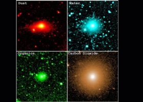 Įrašo "NASA teleskopas aptiko iš kometos 3I/ATLAS besiveržiančias organines molekules" reprezentacinis paveikslėlis