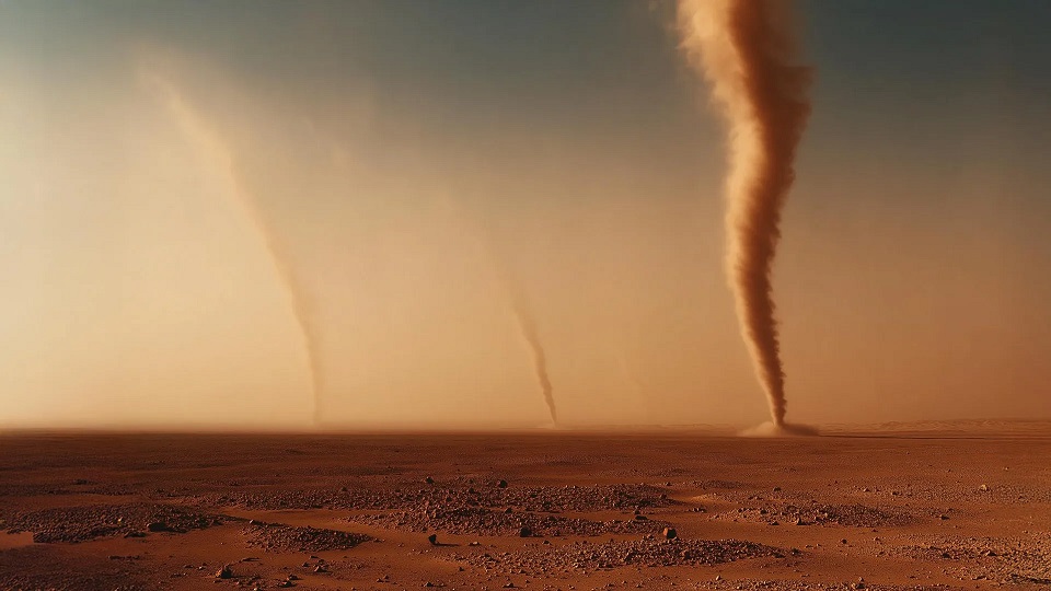 mars dust devils