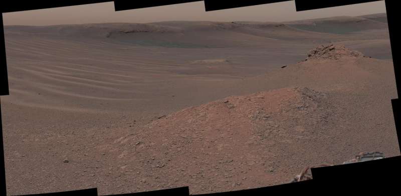 mars rover detects nev 1