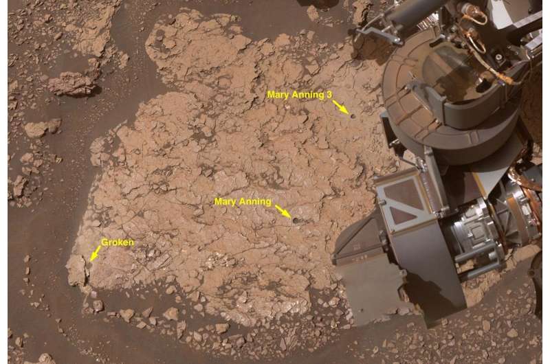 mars rover detects nev 2