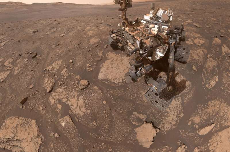 mars rover detects nev
