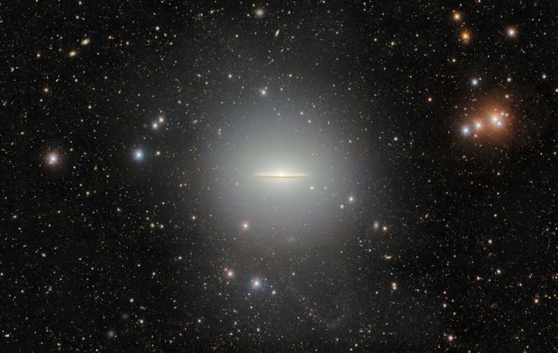 sombrero galaxy the un