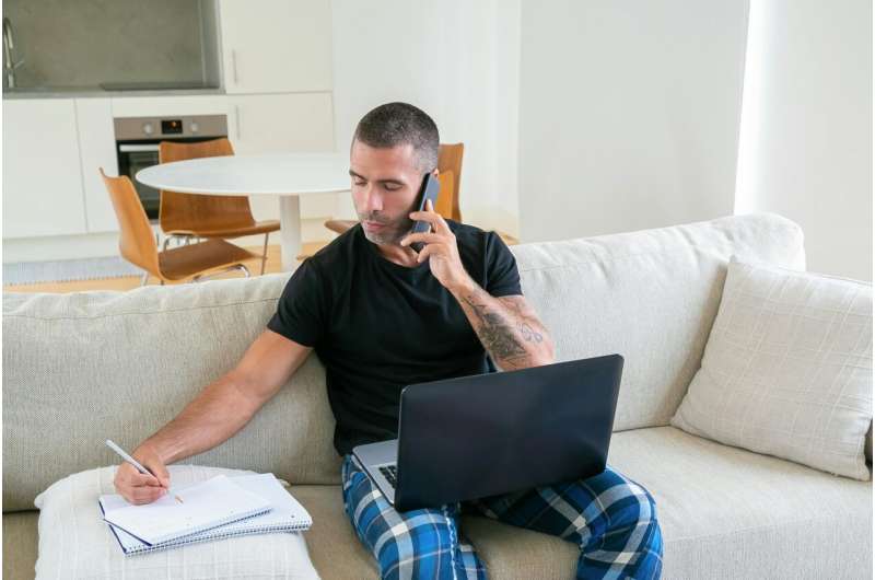 working from home working from home